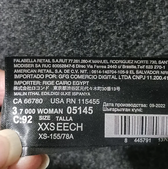 MNG Mango *Committed* Belted Double Breasted Wool Coat, Drk Gray Sz XXS NWT - Picture 11 of 15